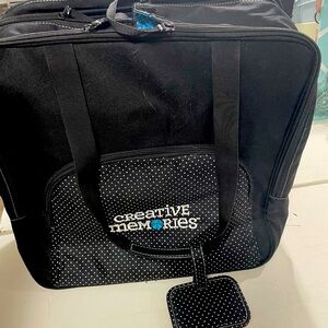 Creative Memories Black Storage Bag